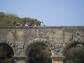 Pont du Gard architecture detail, France Royalty Free Stock Photo