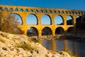 Pont du Gard, France Royalty Free Stock Photo