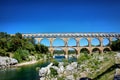 PONT DU GARD, Nimes, France Royalty Free Stock Photo