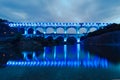The Pont du Gard, southern France, Europe. Royalty Free Stock Photo