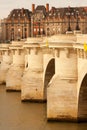 Pont Neuf bridge over the Seine River, Ile de la Cite, Paris Royalty Free Stock Photo