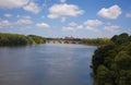 Pont Neuf bridge Toulouse river La Garonne Royalty Free Stock Photo