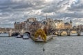 Pont Neuf and ile de la Cite in Paris Royalty Free Stock Photo