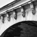 The pont neuf, one of the most famous bridge in Paris, historical monument, France