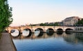 Pont Neuf and the river Seine, Paris Royalty Free Stock Photo