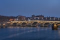 The Pont Neuf in Toulouse in a summer sunny day Royalty Free Stock Photo