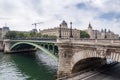 The Pont Notre-Dame is a bridge that crosses the Seine in Paris