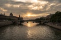 Pont Notre-Dame in Paris Royalty Free Stock Photo