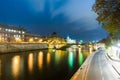 Pont Notre-Dame,Paris,France Royalty Free Stock Photo