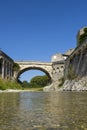 Pont Romain, Vaison la Romaine, departement Vaucluse, Provence, France Royalty Free Stock Photo