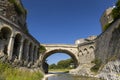 Pont Romain, Vaison la Romaine, departement Vaucluse, Provence, France Royalty Free Stock Photo