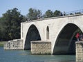 Pont Saint-BÃÂ©nÃÂ©zet, Avignon, France Royalty Free Stock Photo