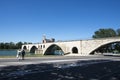 Pont Saint-BÃÂ©nÃÂ©zet, Avignon, France Royalty Free Stock Photo