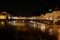 Pont Saint Laurent in Grenoble Royalty Free Stock Photo