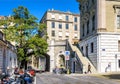 The pont Saint-Leger in Geneva Royalty Free Stock Photo