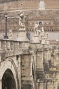 Pont Sant' Angelo Royalty Free Stock Photo