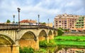 Pont Vieux bridge above the Adour River in Dax - France, Landes