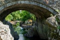 Pont-y-pair road bridge over the River Llugwy Royalty Free Stock Photo