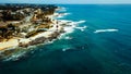 Itapua lighthouse farol da Ponta de Itapua also known as Northern Guardian of Todos os Santos Bay in Salvador, Brazil