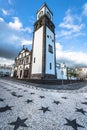 Ponta Delgada, Azores, Portugal - April 20, 2015: Portas da Cida Royalty Free Stock Photo