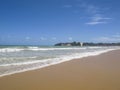 Ponta Negra Beach and Morro do Careca - Beach of Natal, Rio Grande do Norte, northeastern coast of Brazil Royalty Free Stock Photo