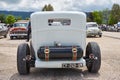 Pontarlier - Bourgogne Franche ComtÃÂ© France - June 16th 2019 - White 1930 Model A Ford Hot Rod Parks At A Local Car Rallye Rear Royalty Free Stock Photo