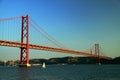 Ponte 25 de Abril Royalty Free Stock Photo