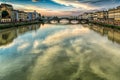 Ponte alla Carraia Royalty Free Stock Photo