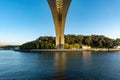 Ponte Arrabida crossing Douro River in Portugal