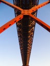 Ponte 25 de Abril Bridge Famous Architectural Sight Lisbon Portugal Landscape