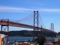 Ponte 25 de Abril 25 de Abril Bridge, an iconic view of Lisbon