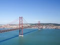 Ponte 25 de Abril in Lisbon, Portugal