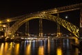 Ponte de Dom Luis I at Night