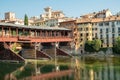 Ponte degli Alpini, Bassano del Grappa Northern Italy. Color image Royalty Free Stock Photo