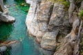 Verzasca River near Lavertezzo in Ticino Switzerland Royalty Free Stock Photo