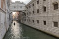 Ponte dei Sospiri, Bridge of Sighs, Venice, Italy Royalty Free Stock Photo