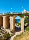 Ponte di Polignano a Mare bridge. Apulia, Italy. Royalty Free Stock Photo