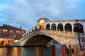 Ponte di Rialto. Venice. Italy