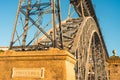 Ponte Luiz I bridge in Porto Portugal