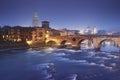 Ponte Pietra in Verona - Italy