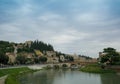 The Ponte Pietra - Veronas oldest bridge in the old town of Verona, Italy