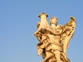 Ponte san angelo, rome Royalty Free Stock Photo