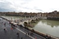 Ponte Sant`Angelo, bridge, river, water, waterway