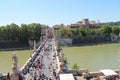 Ponte Sant'Angelo Royalty Free Stock Photo