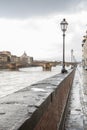 Ponte Santa Trinita Bridge; Florence; Italy Royalty Free Stock Photo