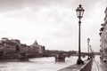 Ponte Santa Trinita Bridge, Florence; Italy Royalty Free Stock Photo