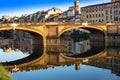 Ponte Santa Trinita. St Trinity Bridge Florence