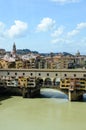 Ponte Vecchio, Arno river, Florence, Italy Royalty Free Stock Photo
