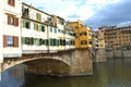 Ponte Vecchio on Arno river Florence Royalty Free Stock Photo