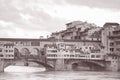 Ponte Vecchio Bridge; Florence, Italy Royalty Free Stock Photo